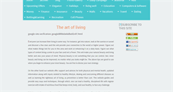 Desktop Screenshot of living-and-money.com